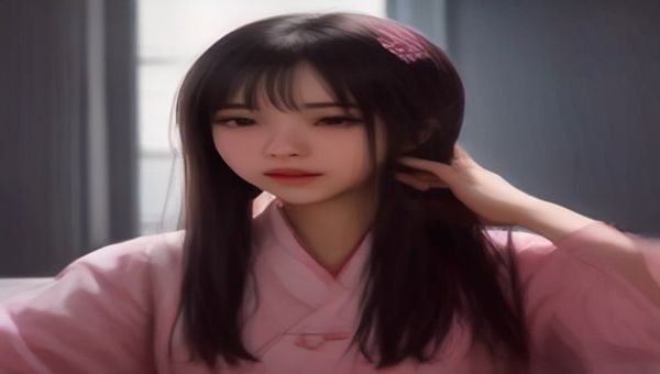 更年期女性在家中阅读激素健康相关资料，了解女性生殖系统随年龄变化的科学知识，居家温馨氛围
